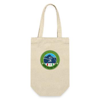Alta Via del Sale | LGKS V1 - Geschenkbeutel für Flaschen - Natur - Vorne