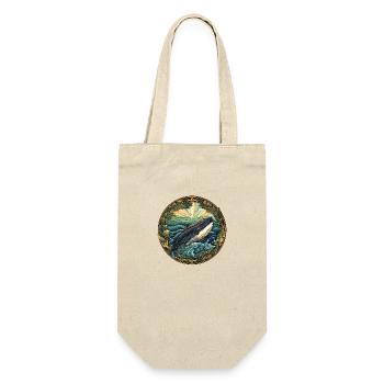 Whale - Gift Bag for Bottles - nature - Front
