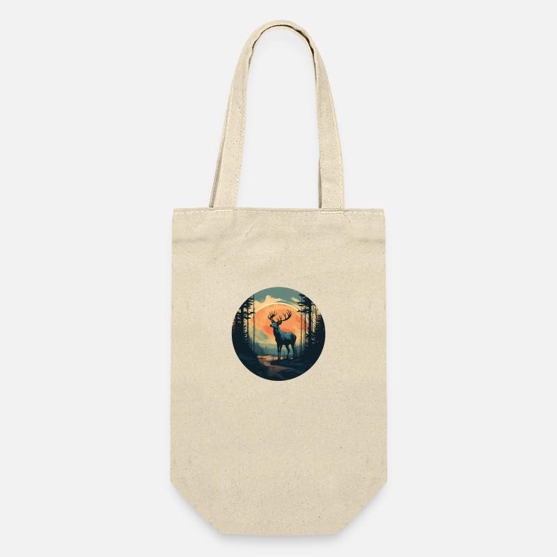 Deer - Gift Bag for Bottles - nature