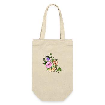 Flowers - Gift Bag for Bottles - nature - Front