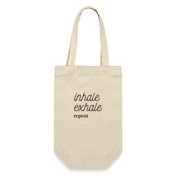 Inhale Exhale Repeat - Sac à bouteille - nature - Devant