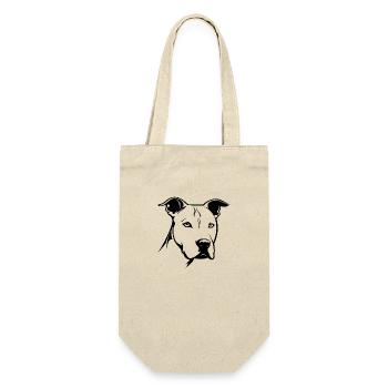 Pitbull - Sac à bouteille - nature - Devant