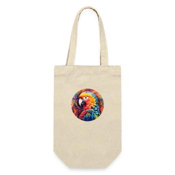 Rainbow Parrot - Gift Bag for Bottles - nature - Front