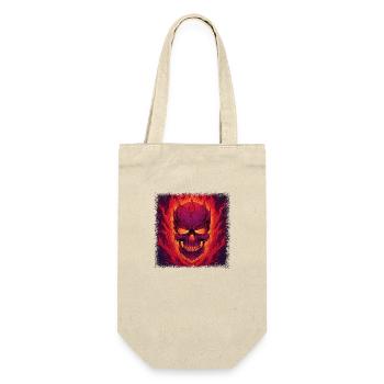 Retour Squelette Costume Cadeaux Bébé Squelette T-shirts - Sac à bouteille - nature - Devant