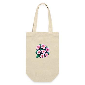 Flower Garden Gift Flowers Hobby Gardener Gardener - Gift Bag for Bottles - nature - Front