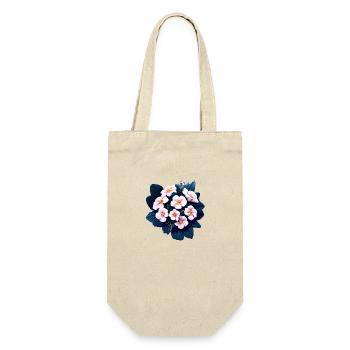 Flower Hobby Gardener Gardener Gift Flowers Garden - Gift Bag for Bottles - nature - Front