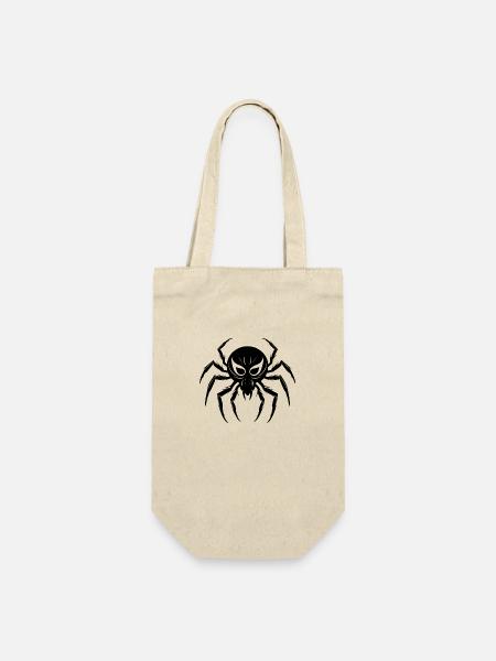 Spinne Spinnen Tiere - Geschenkbeutel für Flaschen - Natur