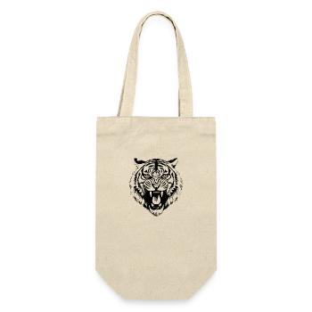 Tiger Big Cat - Gift Bag for Bottles - nature - Front