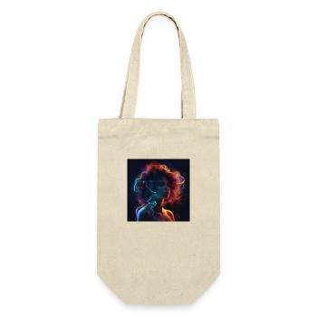Woman art - Gift Bag for Bottles - nature - Front