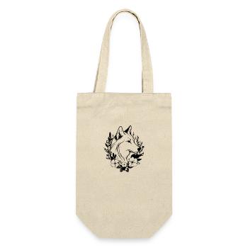 Loup - Sac à bouteille - nature - Devant