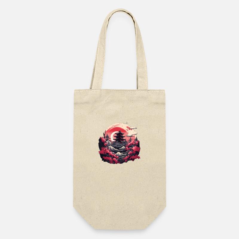 Paysage japonais - Sac à bouteille - nature