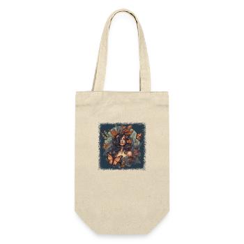 Idée cadeau d’anniversaire Blague Drôle de papillons Citation - Sac à bouteille - nature - Devant
