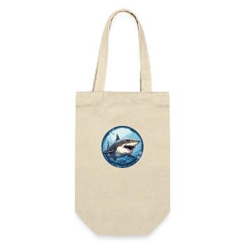 Shark - Gift Bag for Bottles - nature - Front