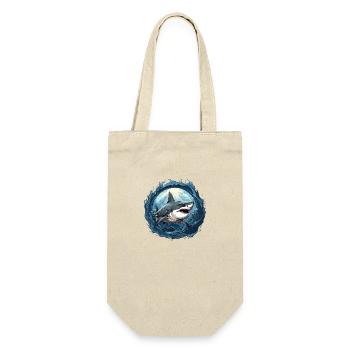Shark - Gift Bag for Bottles - nature - Front
