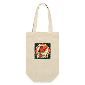 funny quote beach funny sayings - Geschenkbeutel für Flaschen - Natur - Vorne