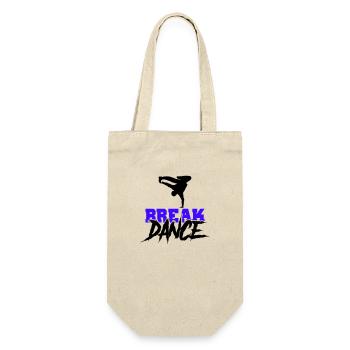 Break Dance - Gift Bag for Bottles - nature - Front
