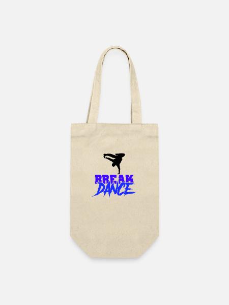 Break Dance - Gift Bag for Bottles - nature