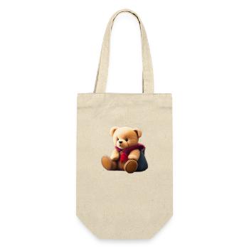 Teddy bear - Gift Bag for Bottles - nature - Front