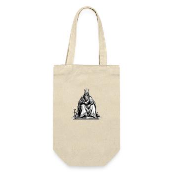 King Philip on his throne - Gift Bag for Bottles - nature - Front