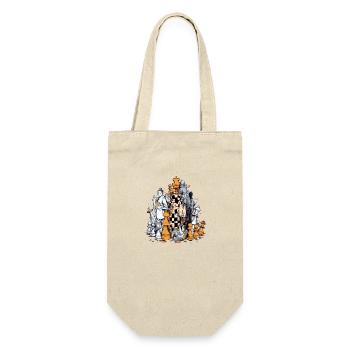 Chess Tower - Gift Bag for Bottles - nature - Front