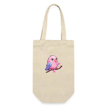 cute little bird - Gift Bag for Bottles - nature - Front