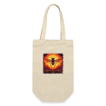 beehive humor joke bee breeder bee whisperer - Gift Bag for Bottles - nature - Front