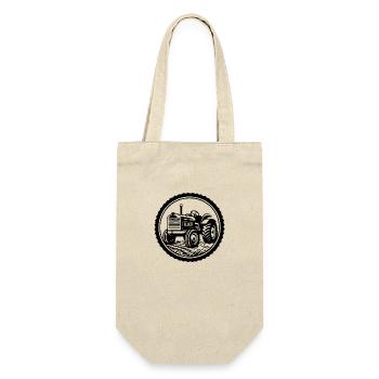 Tracteur - Sac à bouteille - nature - Devant