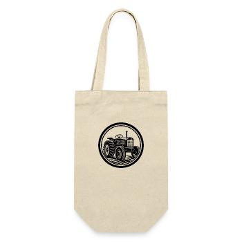 Tracteur - Sac à bouteille - nature - Devant