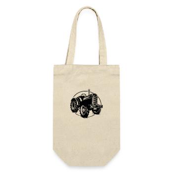 Tracteur - Sac à bouteille - nature - Devant
