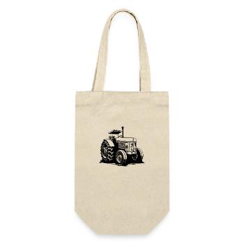 Tracteur - Sac à bouteille - nature - Devant