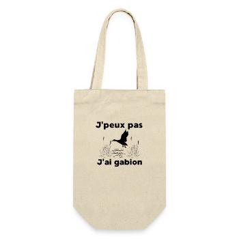 J'peux pas j'ai gabion - Sac à bouteille - nature - Devant