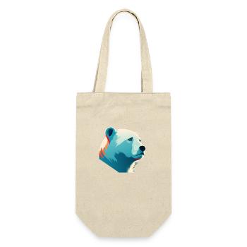 Polar bear - Gift Bag for Bottles - nature - Front