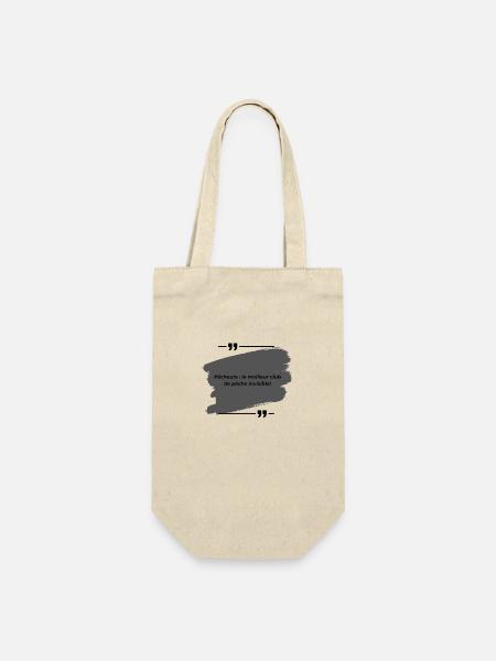 Pêcheurs : le meilleur club de pêche invisible! - Sac à bouteille - nature
