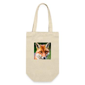 fox fox animal animals - Gift Bag for Bottles - nature - Front
