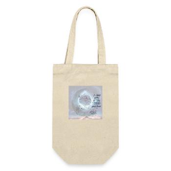 I Love You To The Moon And Back Gifts - Gift Bag for Bottles - nature - Front