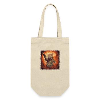 heureux clipart drôle humour mignon génial - Sac à bouteille - nature - Devant