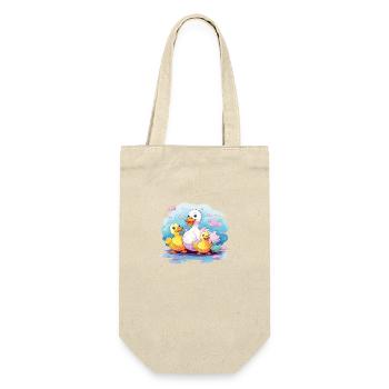 the duck family - Gift Bag for Bottles - nature - Front