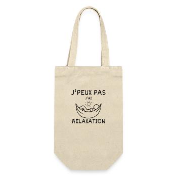 J'peux pas j'ai relaxation - Sac à bouteille - nature - Devant