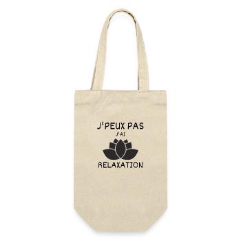 J'peux pas j'ai relaxation - Sac à bouteille - nature - Devant