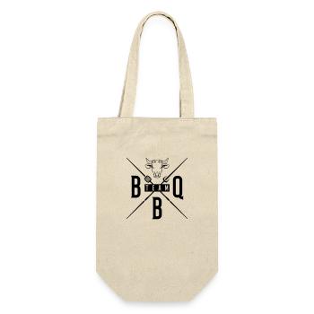 Grill BBQ Team - Gift Bag for Bottles - nature - Front
