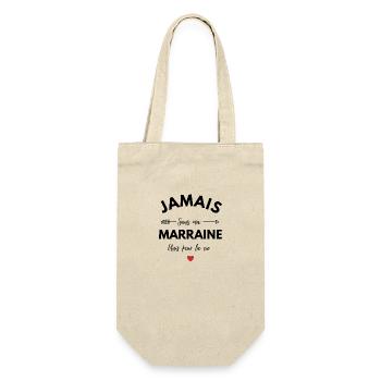 Jamais Sans Ma Marraine Unis Pour La Vie - Sac à bouteille - nature - Devant