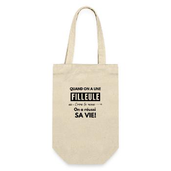 quand on a une filleule comme la mienne - Sac à bouteille - nature - Devant