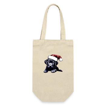 Propriétaire du Labrador Christmas Labrador Retriever - Sac à bouteille - nature - Devant