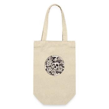 Crâne - Sac à bouteille - nature - Devant