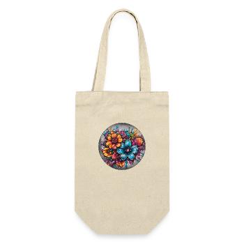Flowers - Gift Bag for Bottles - nature - Front