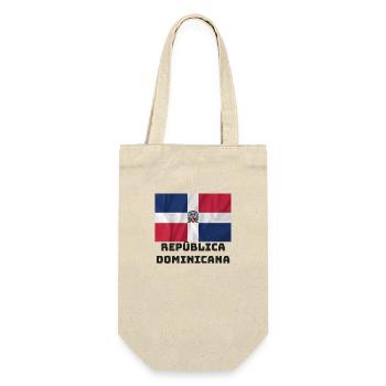 Dominican Republic flag - Gift Bag for Bottles - nature - Front
