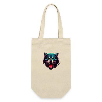 Wolf - Gift Bag for Bottles - nature - Front