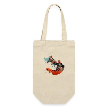 Great Wall of China, a masterpiece - Gift Bag for Bottles - nature - Front