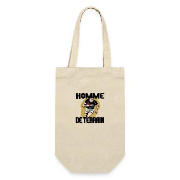 HOMME DE TERRAIN ! (Rugby) - Sac à bouteille - nature - Devant