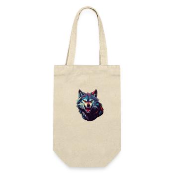 Wolf - Gift Bag for Bottles - nature - Front